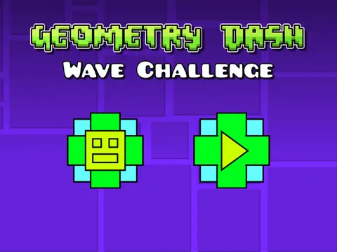 geometry dash wave challenge ジオメトリダッシュウェーブチャレンジ