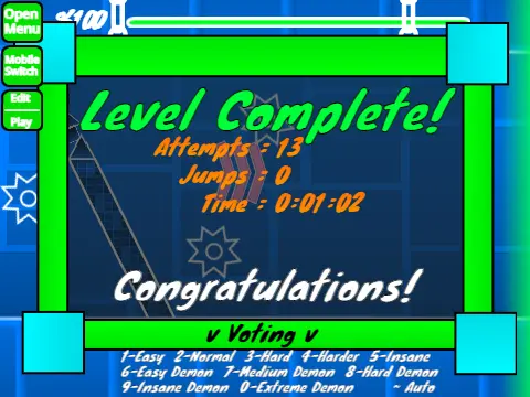 geometry dash wave challenge