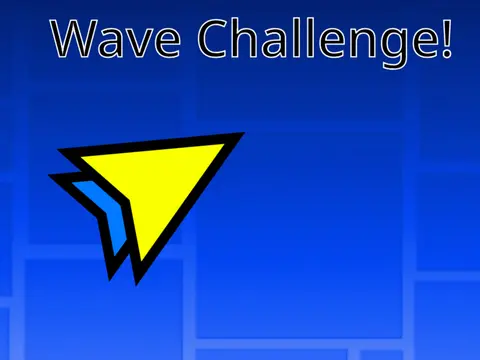 Geometry Dash Wave Challenge Wavelocked wave-only gameplay screenshot