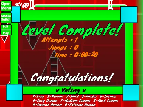 Geometry Dash Wave Challenge XYZ Free Online Game