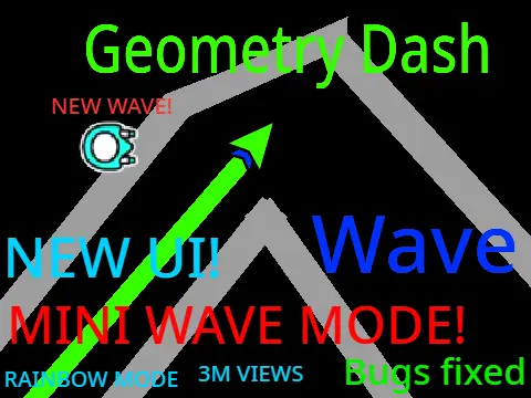 Geometry Dash Wave Cloud Fixed v2.4.3 Gameplay