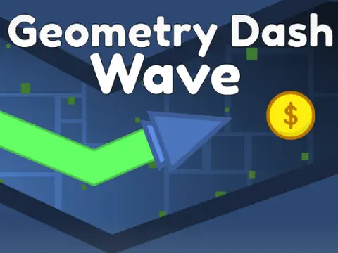 Geometry Dash Wave Entry beginner wave practice game