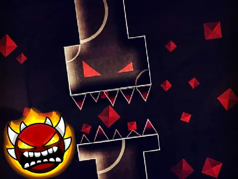 Geometry Dash Wave Extreme Demon Gameplay