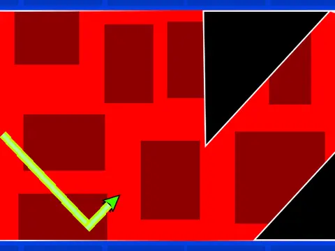 Play Geometry Dash Wave Mode V2 online free