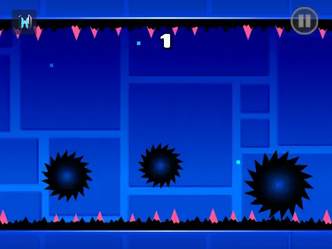 Geometry Dash Wave Revamped Beta Gameplay Screenshot
