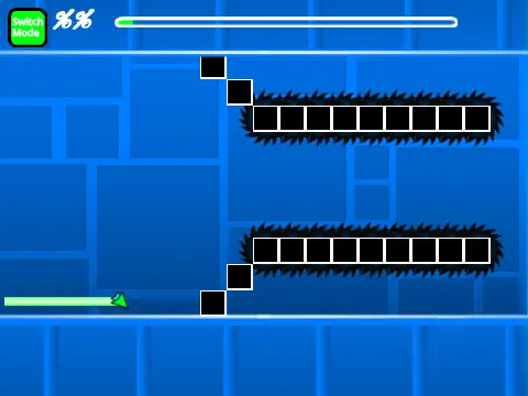 Play Geometry Dash Wave Spam online free