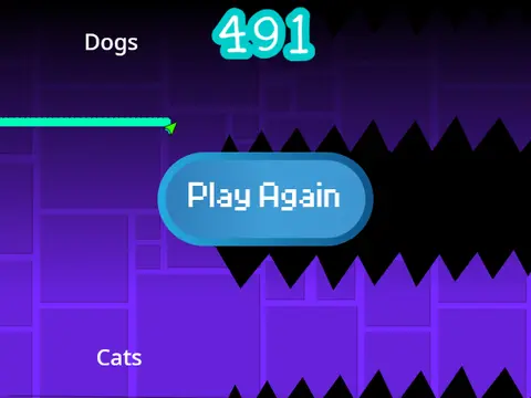 geometry dash wave spam test with trail