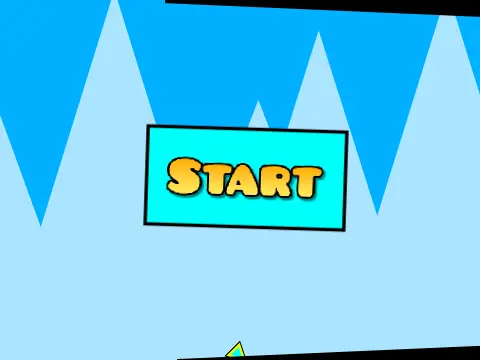 Screenshot of Geometry Dash Wave Spam V showing the wave icon and narrowing corridor