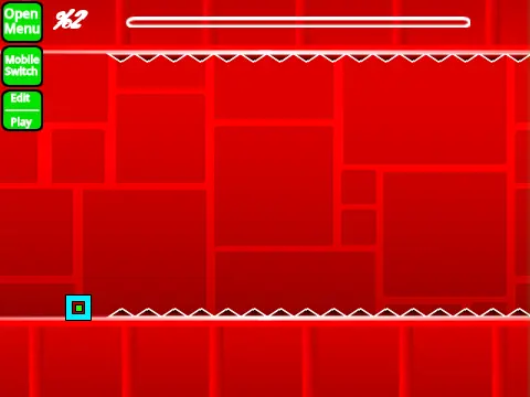 Geometry Dash Wave Spam Gameplay