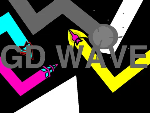 Geometry Dash Wave Gameplay