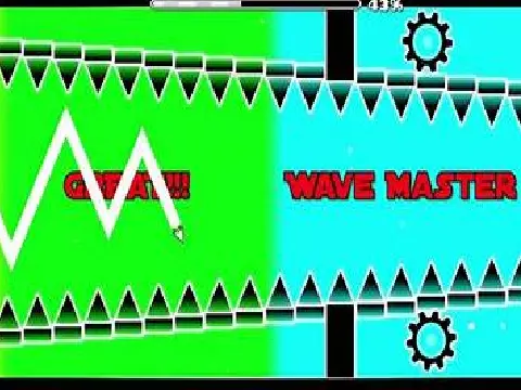 geometry dash wave v mobile friendly