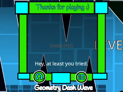 geometry dash wave ジオメトリーダッシュウェーブ　ver1.1 remix