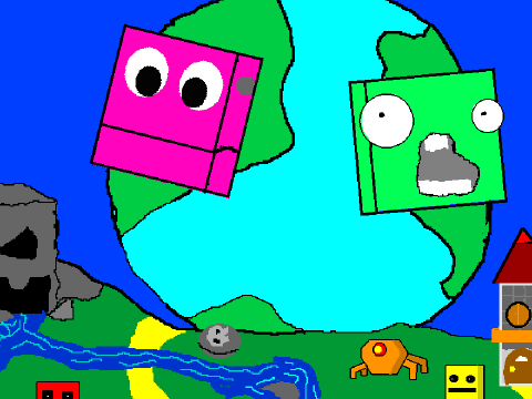 geometry dash world artwork