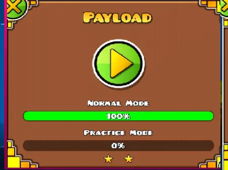 Geometry Dash World Dashlands screenshot showing unique zones