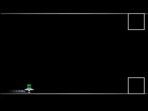 Gameplay of Geometry Dash World Toxic Factory with industrial hazards