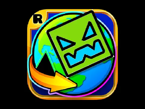 Geometry Dash World v4 Gameplay Screenshot
