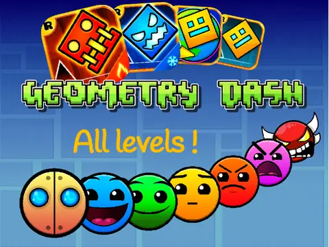 geometry dash ▪ all levels ▪ remixsuper remix