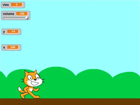 Geometry Scratch remix gameplay with beat indicators