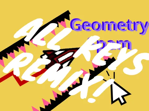 geometry spam but any key