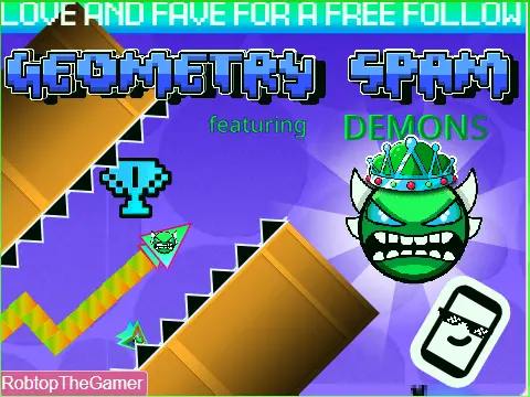 geometry spam challenge 1--------_ featuring demons