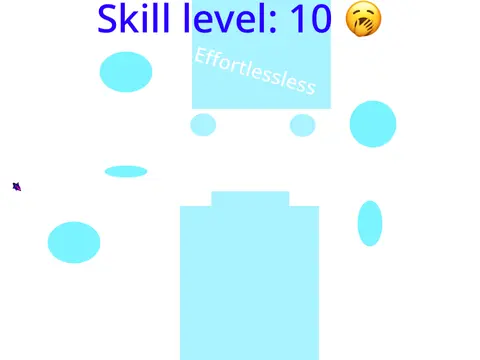 Geometry Spam Hard Mode - A player attempting the challenging obstacle course