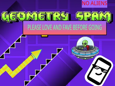 geometry spam remix level easy