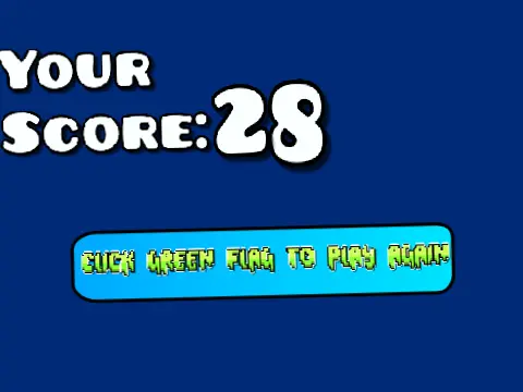 Geometry Wave gameplay screenshot showing wave mode navigation