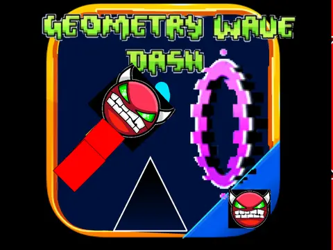 Geometry Wave Dash Demon Hard
