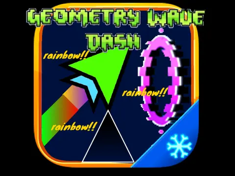 geometry wave dash rainbow por mi abuelo