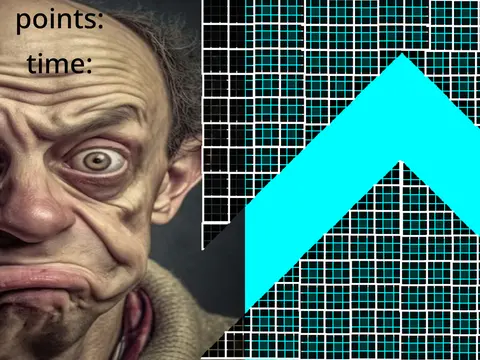 Geometry Wave Dash V8 Progressive Difficulty Game Online