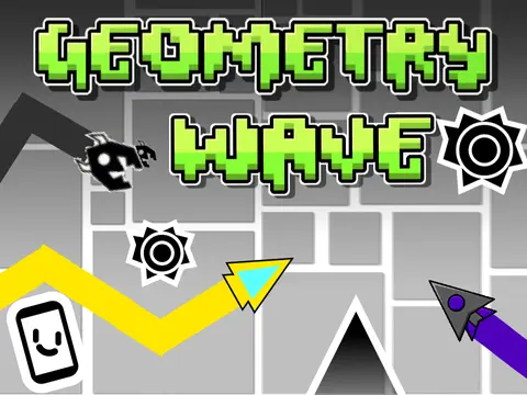 Geometry Wave Hacked V3 Gameplay - Latest Version