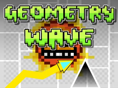 geometry wave with sun