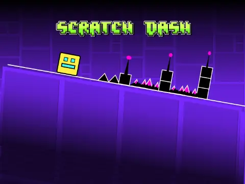 Play Geomonatrydash, a Geometry Dash style rhythm platformer online