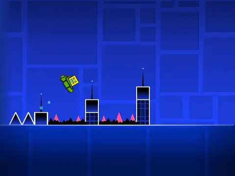 Geomotrey Dash creative geometry game