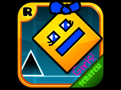 Girls Geometry Dash Gameplay Image