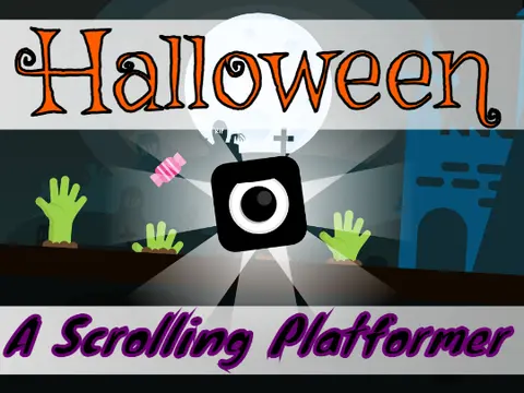 halloween a multiplayer scrolling platformer