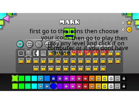 how to play geometry dash