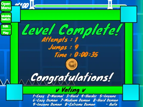 jump level normal geometry jump