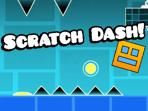Jump Pads Orbs Scratch Dash interactive geometry game