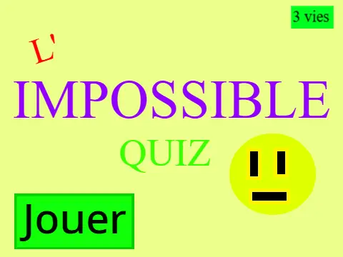 limpossible quiz