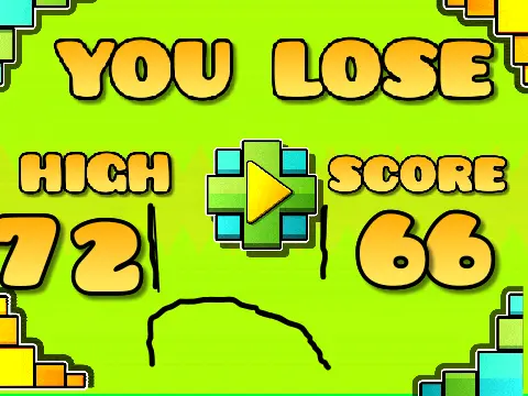 light bulb geometry dash wave spam