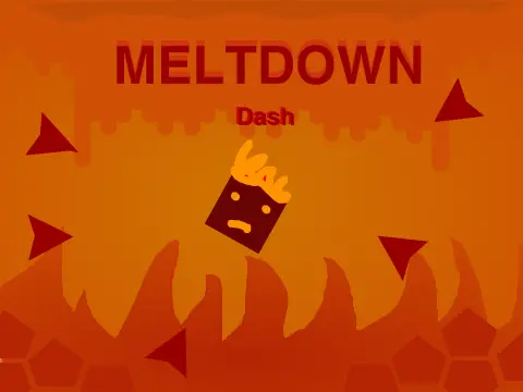 Meltdown Dash geometry dash gameplay