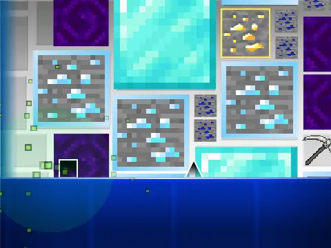 minecraft geometry dash