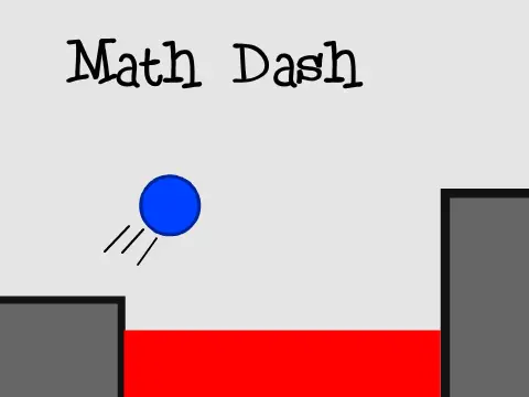 Monster Math Dash Game Logo