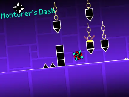 Montorer's Dash custom level screenshot