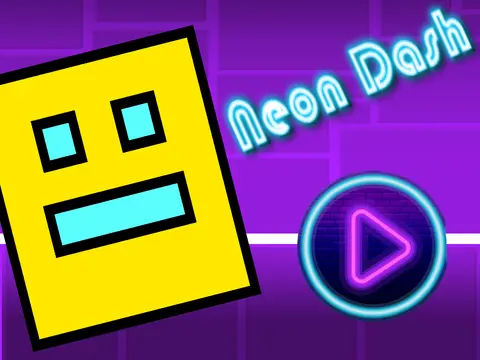 Neon Dash I Geometry Dash Game