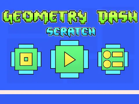 New Geometry Dash Scratch V1.03 Game Logo