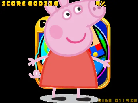 peppa pig geometry dash world