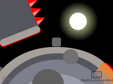 planets but stitched together using noneuclidean geometry