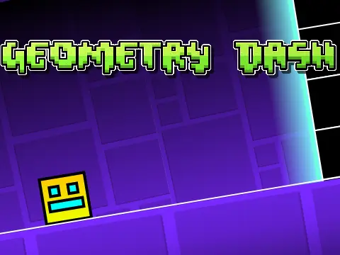 Proyecto Final de Scratch Geometry Dash Game Logo